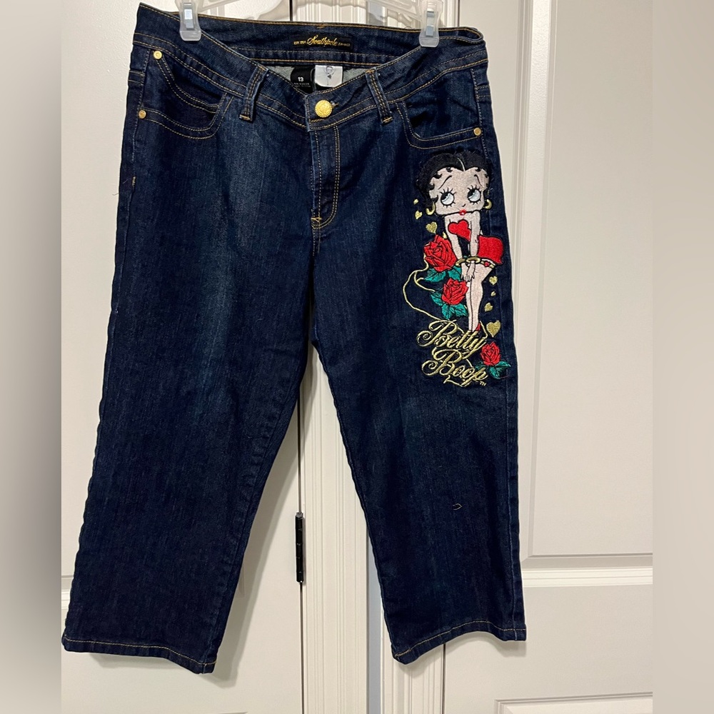 Betty Boop cropped pants